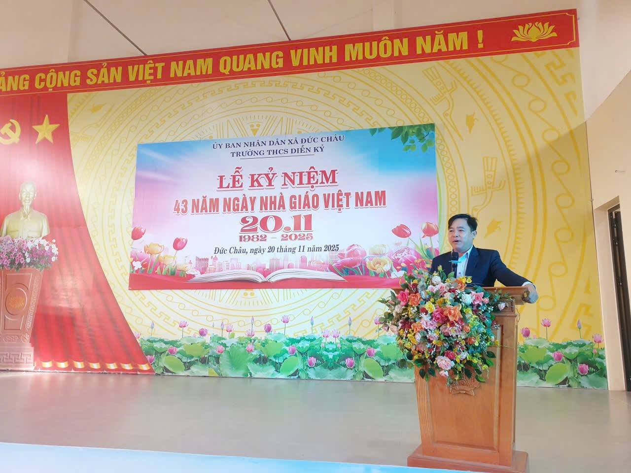 HOẠT ĐỘNG CHÀO MỪNG KỶ NIỆM 43 NĂM NGÀY NHÀ GIÁO VIỆT NAM 20/11/1892 - 20/11/2025 �